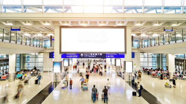 Ilustrasi suasana di bandara.