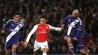 Di matchday keempat Liga Champions, Arsenal dan Anderlecht bermain imbang 3-3.