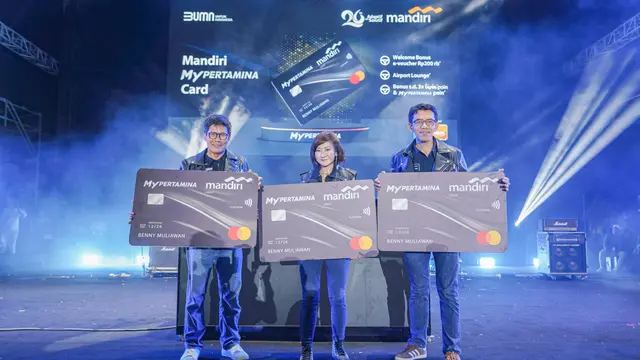 PT Pertamina Patra Niaga bersama Bank Mandiri me.luncurkan Kartu Kredit Co-brand MyPertamina