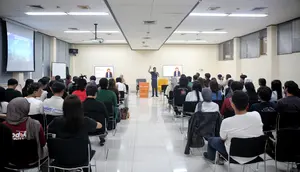 Liputan6 Campus Connect di Binus University. (Liputan6.com)