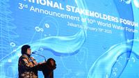 Menteri LHK Siti Nurbaya membuka forum National Stakeholder Forum ke-3 di Jakarta, Kamis, 19 Januari 2023. (dok. Biro Humas KLHK)