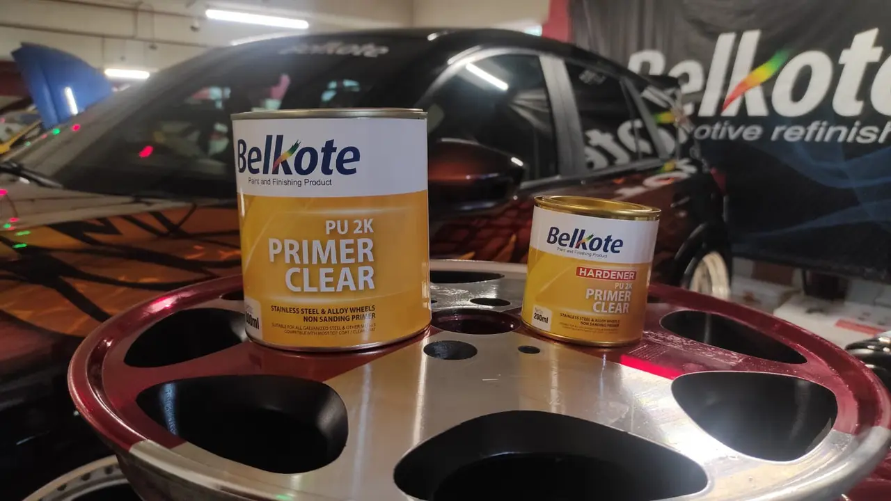 Belkote Hadirkan Cat Dasar Bening untuk Pelek Mobil (Arief A/Liputan6.com)