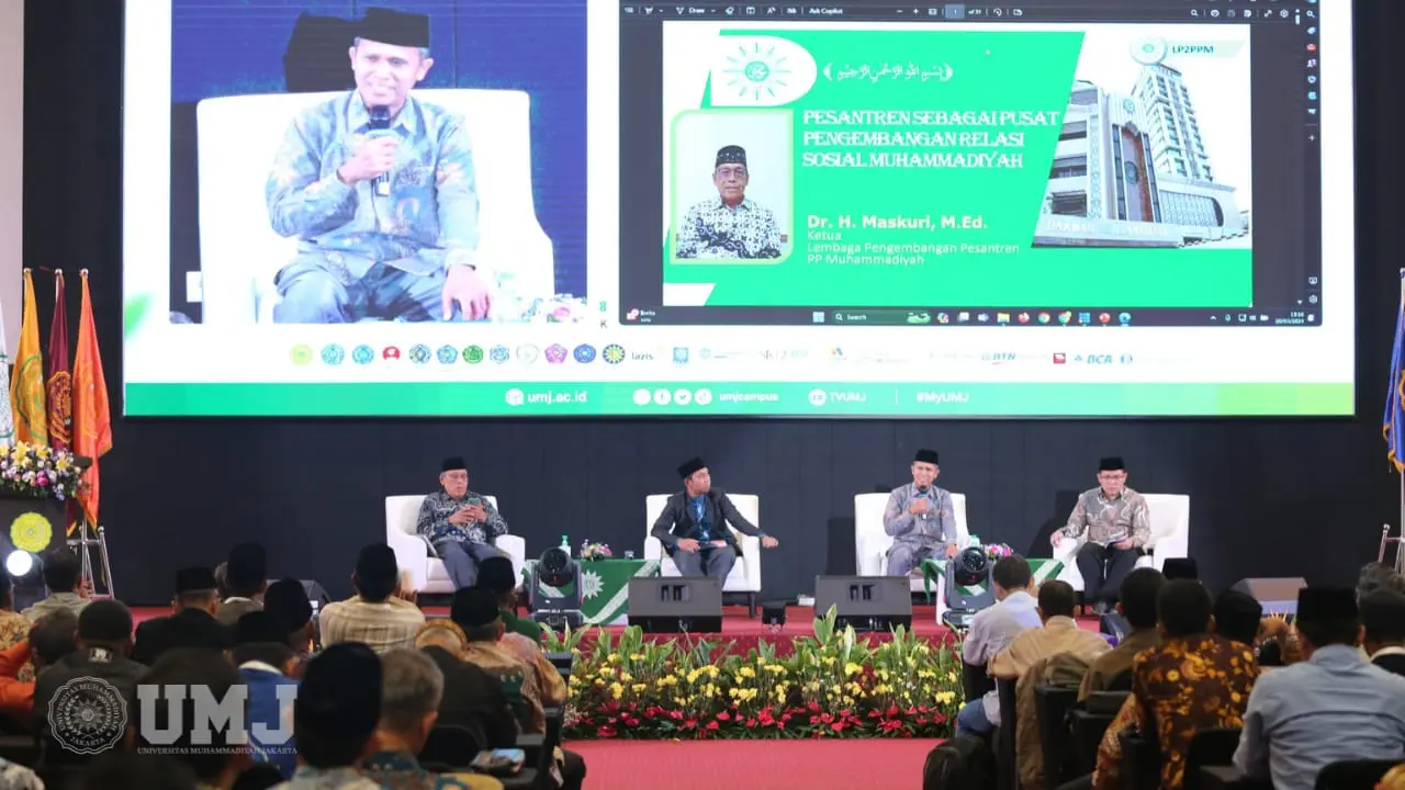 Pengkajian Ramadan 1445 H PP Muhammadiyah, yang dilaksanakan di Universitas Muhammadiyah Jakarta (UMJ).