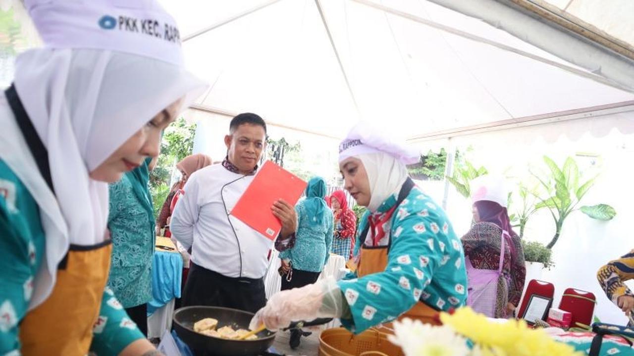 Kader TP PKK Makassar Unjuk Inovasi Masakan Ikan Bernutrisi, Dorong Gizi Keluarga