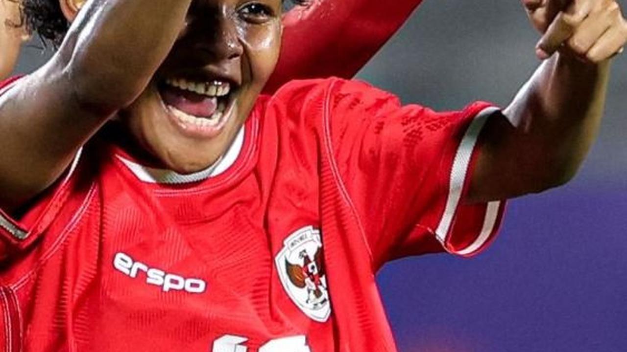 Dua menit berselang, Marsela Awi kembali mencetak gol dan membuat skor menjadi 3-1 untuk keunggulan Indonesia. Foto: Bola.com / Bagaskara Lazuardi<br>