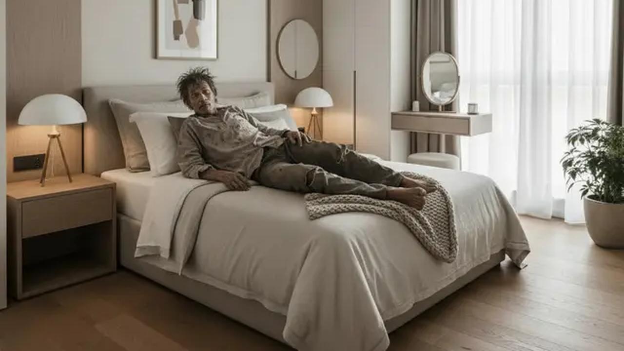 Cara Bikin Foto Prank Bapak-bapak Gelandangan Masuk Rumah (created by AI)
