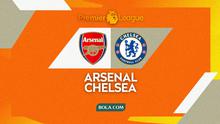 Cover prediksi Arsenal vs Chelsea - Liga Inggris. (Bola.com/Gregah Nurikhsani)