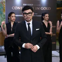 Caren Delano jadi Brand Ambassador perhiasan, USB Gold, di Plaza Senayan, Selasa 20 Februari 2018. (Photographer: Daniel Kampua/Bintang.com)