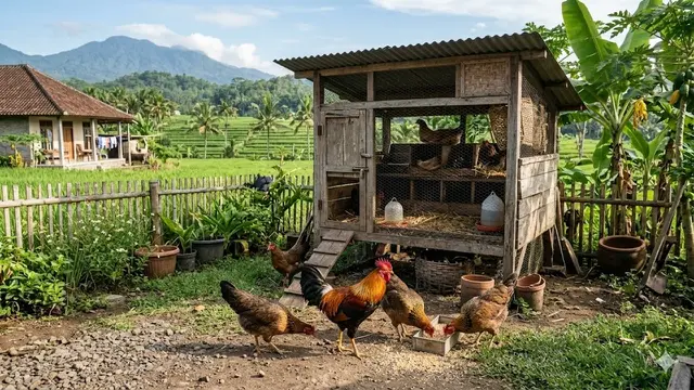 Kandang Ayam Rumahan
