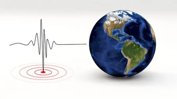 Ilustrasi gempa bumi. (Pixabay)