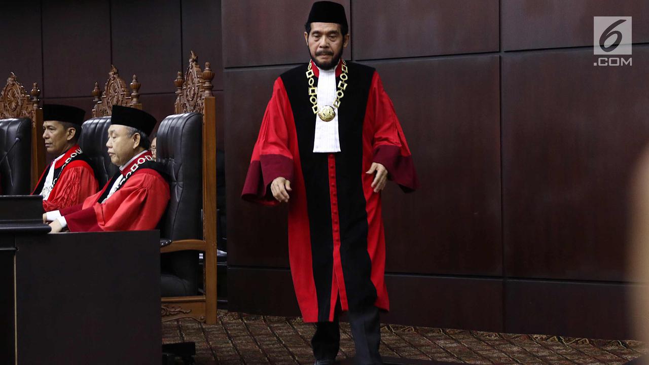 Anwar Usman Bacakan Sumpah Jabatan Ketua MK