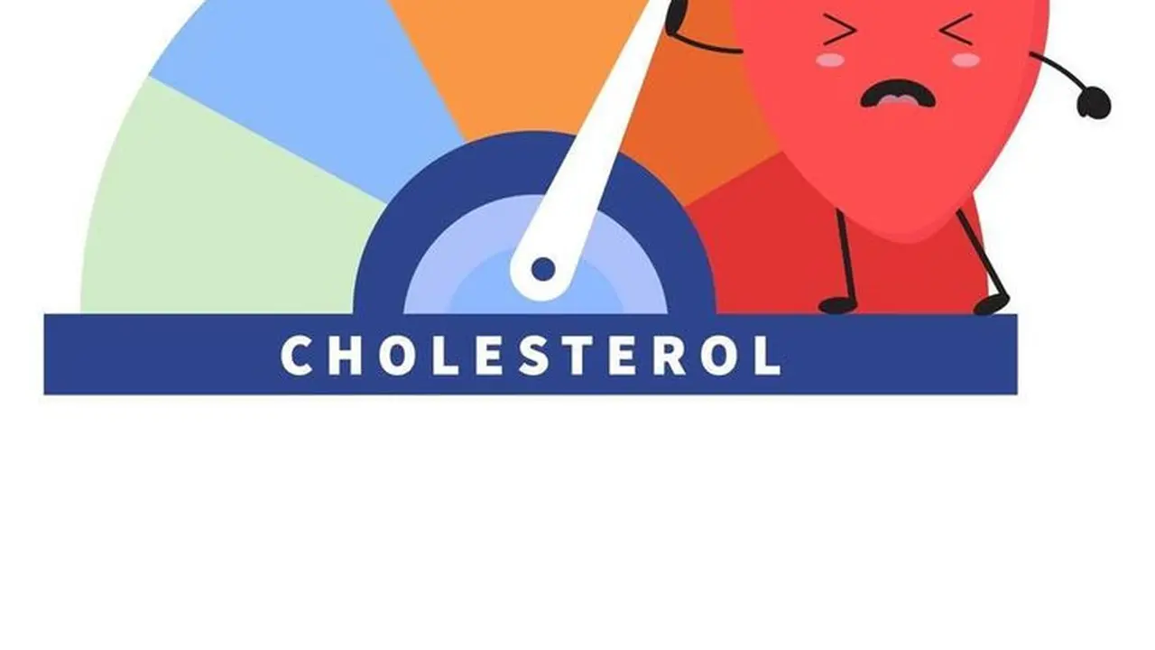 Ilustrasi Tingkat Kolesterol. (foto: Pinterest/Vecteezy).