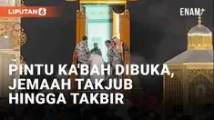 Seorang wanita membagikan momen langka pembukaan Pintu Ka'bah. Detik-detik momen terekam jelas sejak tangga akses diantar menuju pintu Ka'bah. Momen ini hanya terjadi 2 kali dalam setahun. Dan jamaah yang berkunjung pada 2 Agustus 2023 subuh pun beru...