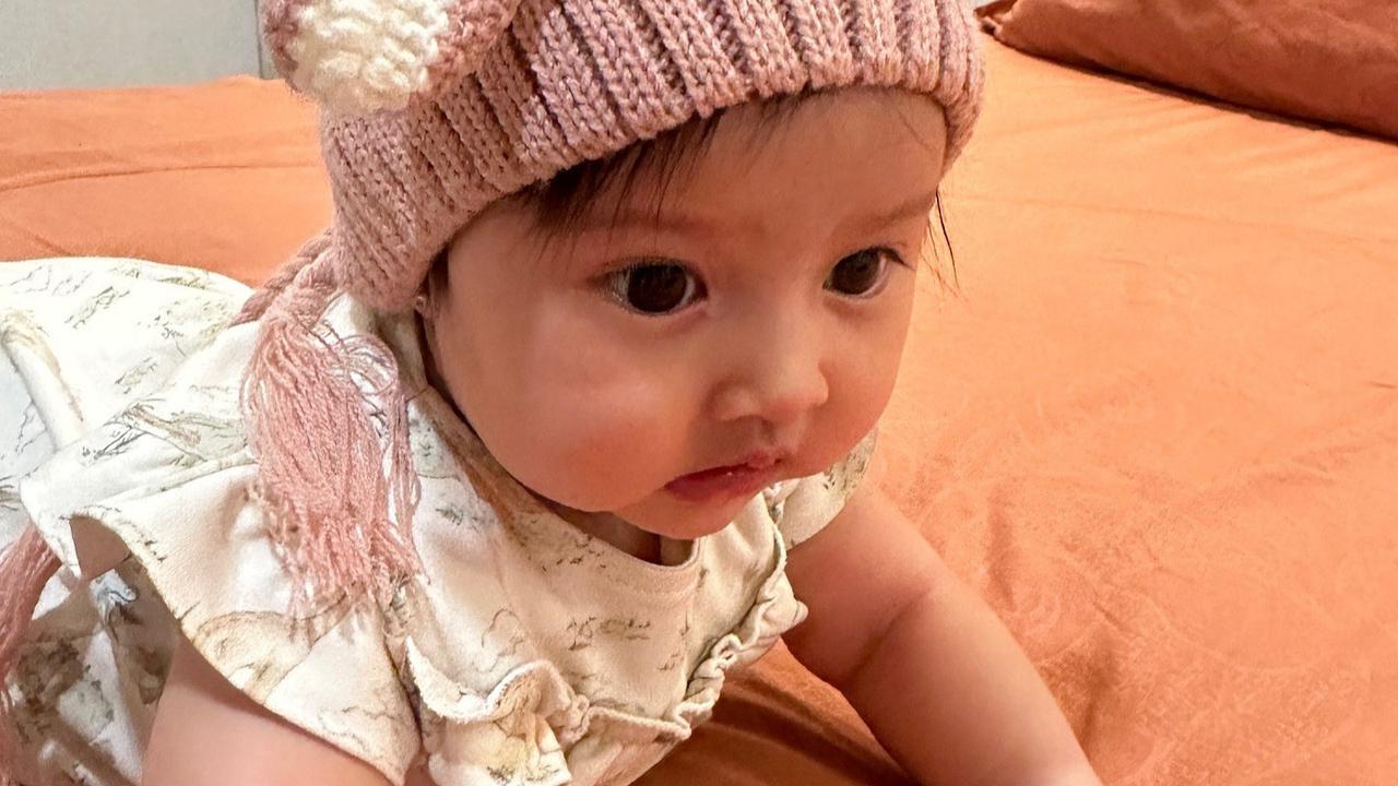 Potret Baby Launa Anak Sabrina Anggraini dan Belva Devara dengan Berbagai Gaya Rambut