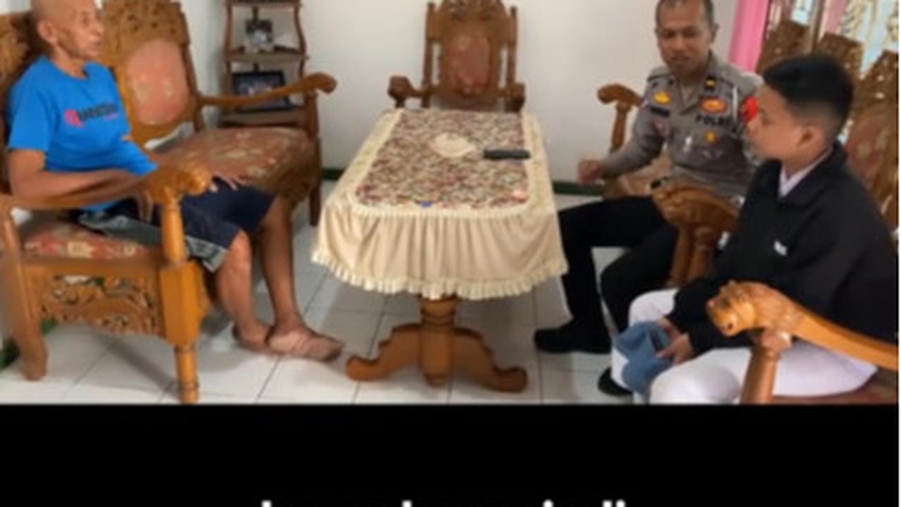 Momen Bocah Minta Tolong Antarkan Les ke Polisi, Alasannya Bikin Haru