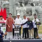 Presiden Joko Widodo (Jokowi) meresmikan Proyek Strategis Nasional (PSN) Tangguh Train 3 yang berlokasi di Kabupaten Teluk Bintuni, Provinsi Papua Barat, Jumat (24/11/2023). (Dok SKK Migas)