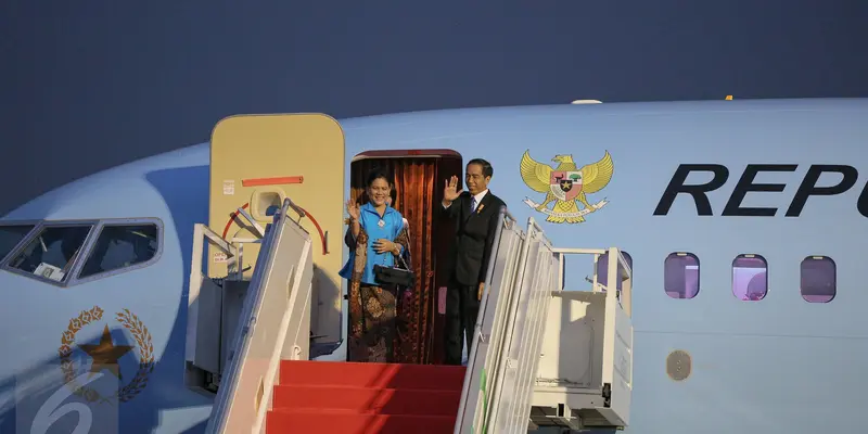 20151120-Presiden Jokowi dan Istri Sumringah Hadiri KTT ke-27 ASEAN