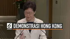 Demonstrasi di Hong Kong terus berlanjut. Sebagian aksi ini berakhir dengan aksi kekerasan antara pengunjuk rasa dengan petugas keamanan. Bagaimana sikap pemimpin Hong Kong?