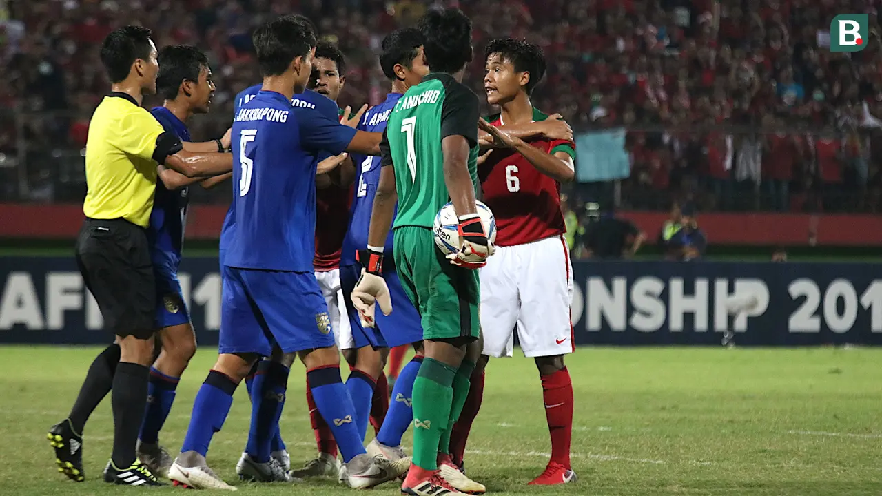 Timnas Thailand U-16 vs Timnas Indonesia U-16