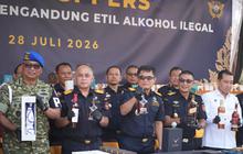 Sindikat Miras Ilegal di Bali Terbongkar, Bea Cukai Sita 19.142 Botol