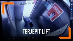 Seorang wanita tua di China alami peristiwa yang mengerikan. Ia tersandung dan jatuh ke lantai lift. Belum sempat bangun, lift tiba-tiba bergerak naik.