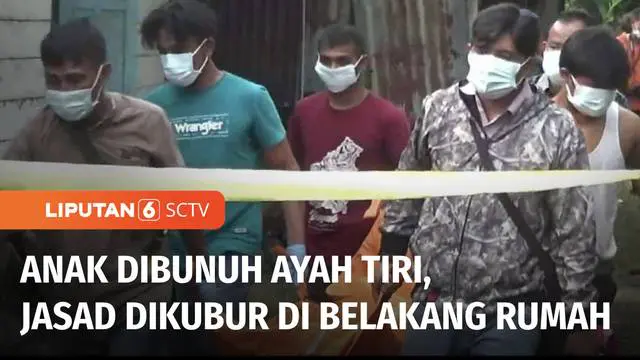 VIDEO: Anak Dibunuh Ayah Tiri, Korban Dikubur di Belakang Rumah di Padang Pariaman