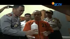 Dari hasil penggrebekan polisi menangkap empat tersangka yang merupakan pegawai pembuat miras oplosan.