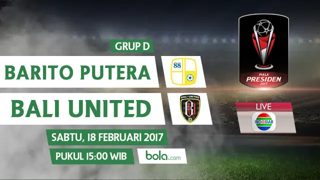 Barito Putera vs Bali United