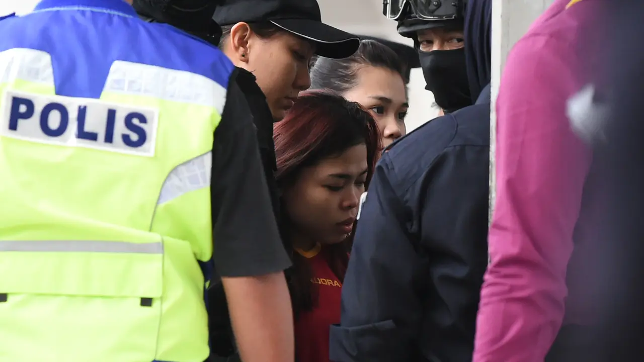 Dua Wanita Tersangka Pembunuh Kim Jong-nam Dibawa ke Pengadilan