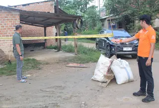 Lokasi penganiayaan pengunjung lapo di Pringsewu. (Istimewa)