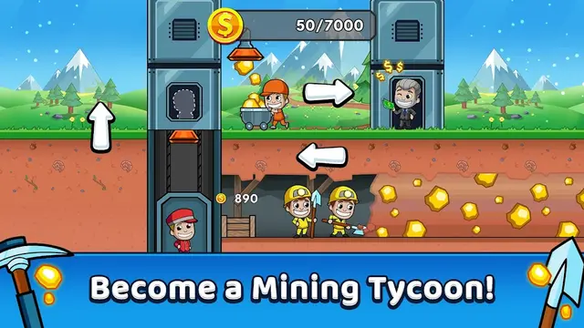 Idle Miner Tycoon: Gold Games