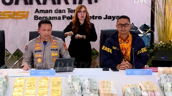 Polisi Segera Umumkan Tersangka soal Temuan 74 Kg Emas dan Rp 476 Miliar