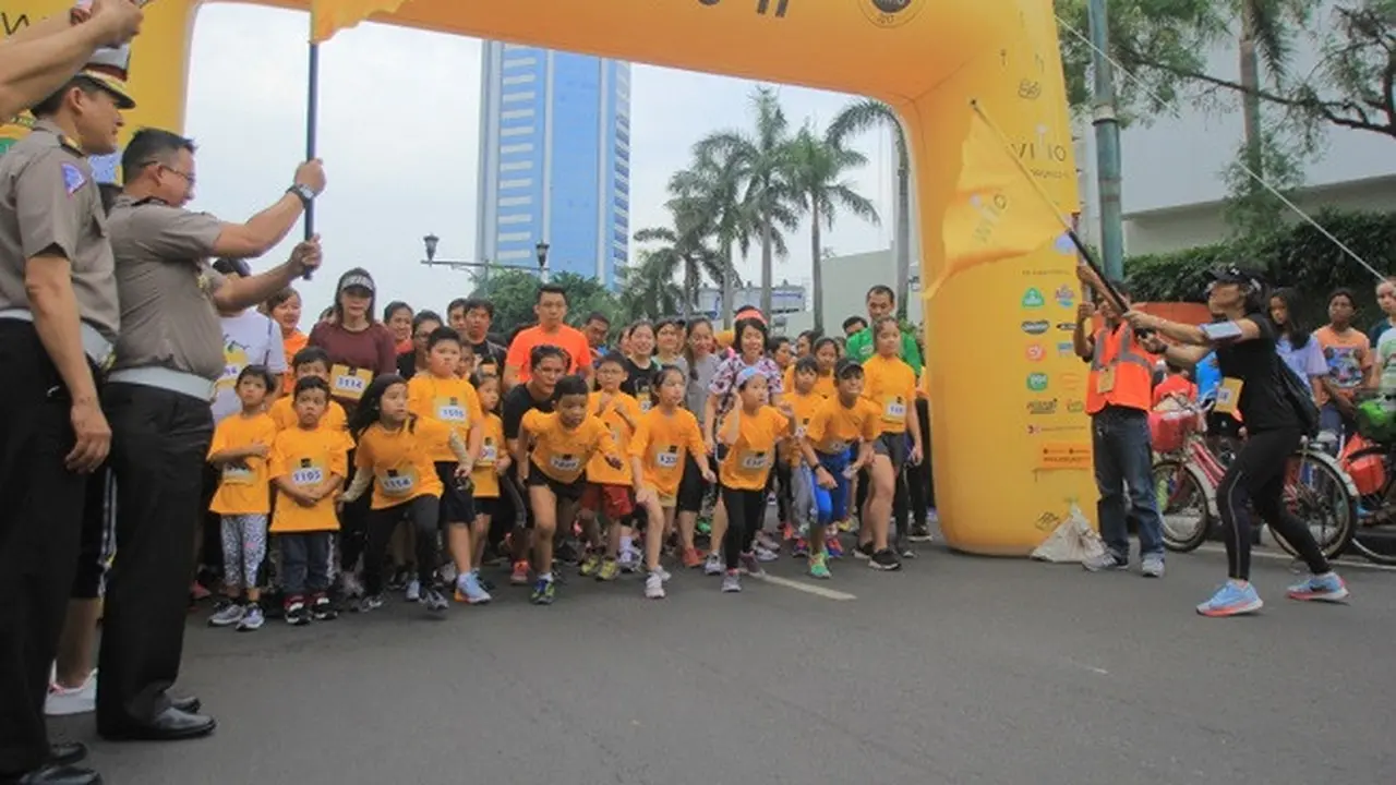 Ajang Lari Bersama Keluarga di Wilio Family Run 2017
