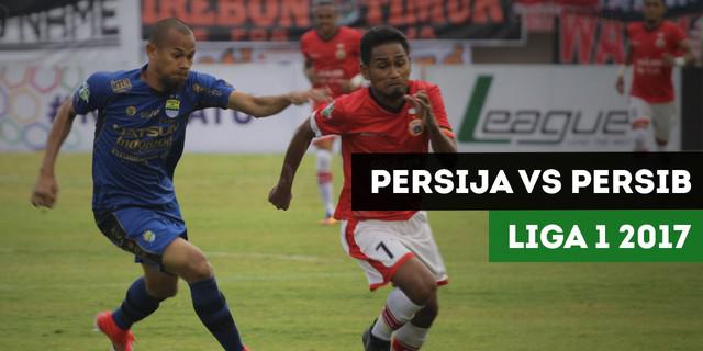 VIDEO: Highlights Liga 1 2017, Persija Jakarta Vs Persib Bandung 1-0