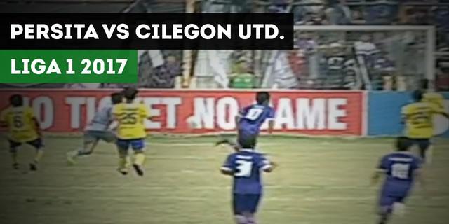 VIDEO: Highlights Liga 2 2017, Persita Tangerang vs Cilegon United 1-1