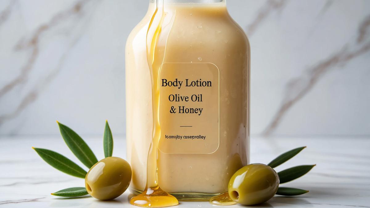 Body Lotion Alami dari Minyak Zaitun dan Madu: Resep &amp; Cara Pakainya