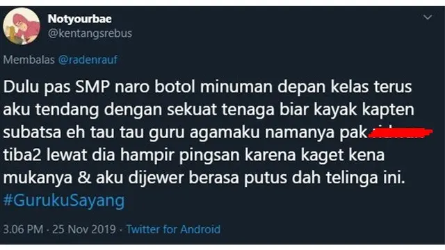 6 Curhatan 'Guruku Sayang' ala Netizen Ini Bikin Nostalgia