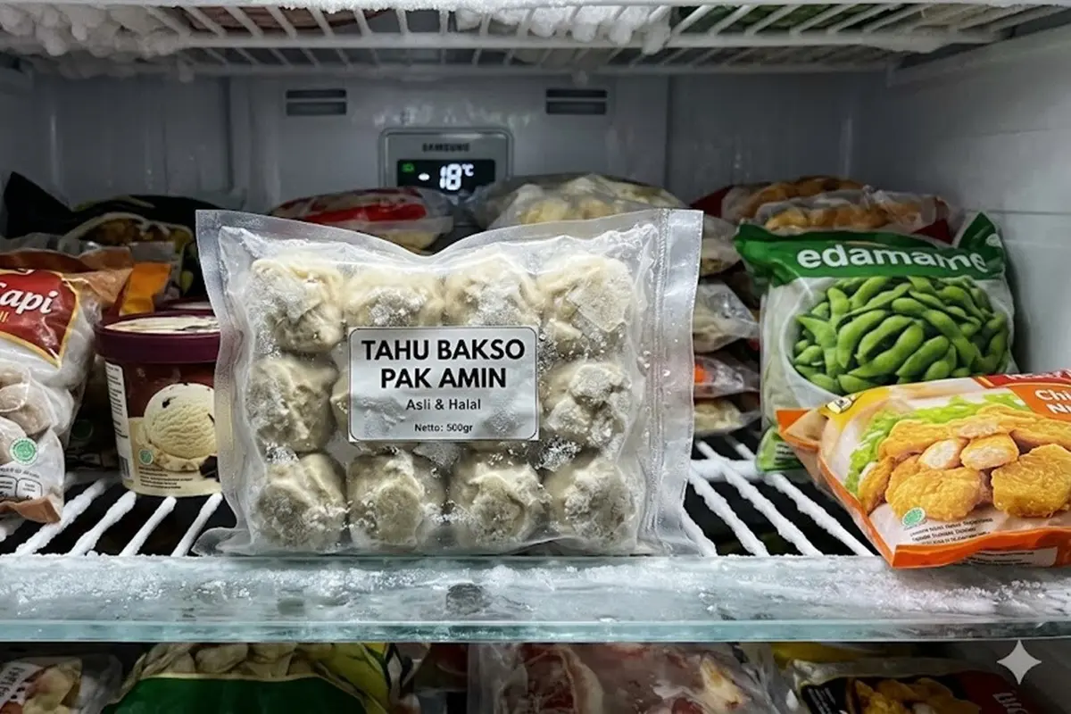 ilustrasi tahu bakso