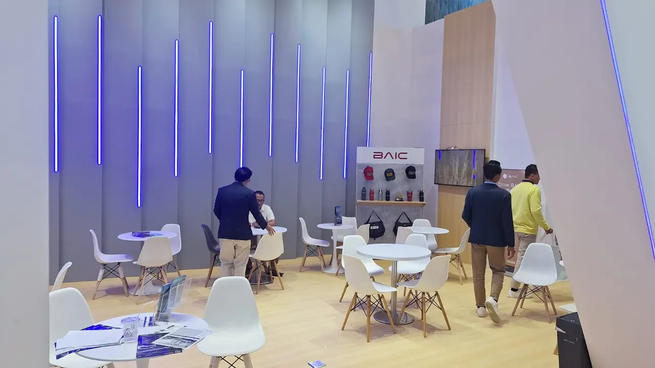 GIIAS 2025 Ramai Pengunjung, Ruang Dealing Merek-Merek Ini Tetap Sepi (Arief A/Liputan6.com)