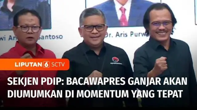 Bakal calon wakil presiden yang akan mendampingi Ganjar Pranowo mulai mengerucut. PDI Perjuangan dan partai pendukungnya mengaku sudah mengantongi nama cawapres untuk segera diumumkan.