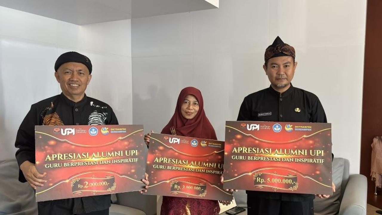 UPI Beri Penghargaan Guru Berprestasi di Hardiknas 2026, Apresiasi Kontribusi Alumni