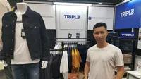 Desainer sekaligus direktur utama dari brand TRIPLE, Yudi Ciputra saat ditemui wartawan, baru-baru ini.