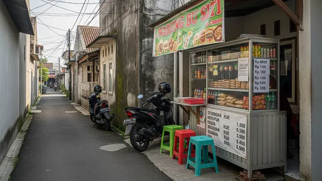 Ide Jualan Makanan di Rumah di Gang Sempit