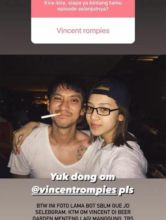 Anya Geraldine dan Vincent (Instagram/@anyageraldine)