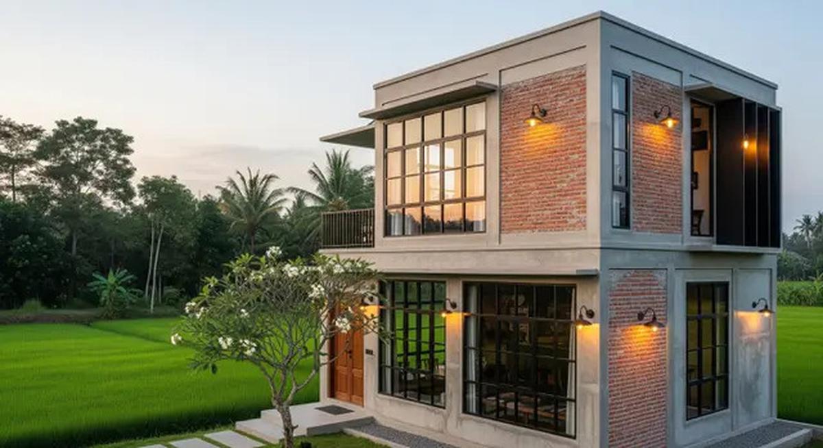6 Model Rumah Sederhana Tapi Mewah yang Cocok untuk Lahan Kecil, Inspirasi 2025