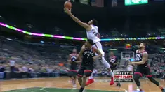 Berita video game recap NBA 2017-2018 antara Toronto Raptors melawan Milwaukee Bucks dengan skor 129-110.