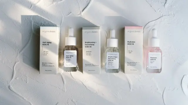 Produk skincare mengandung nutrisi alami bisa membuat wajah sehat dan glowing/dok. Organic Basic