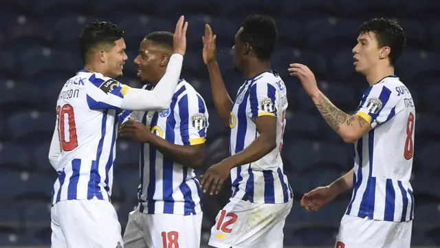 FOTO: Kalahkan Rio Ave 2-0, FC Porto Terus Tempel Sporting CP di Klasemen Sementara