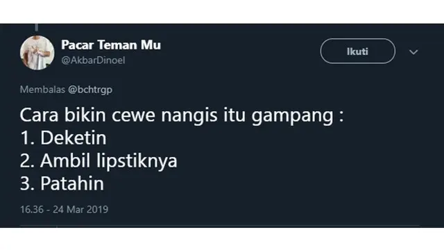 cewek menangis