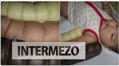 Melihat kelucuan roti yang mirip lengan bayi ini membuat anda tak tega memakannya.